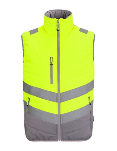 REG-TRB202-Hi-Vis 2-Tone Thermal Baffle Bodywarmer